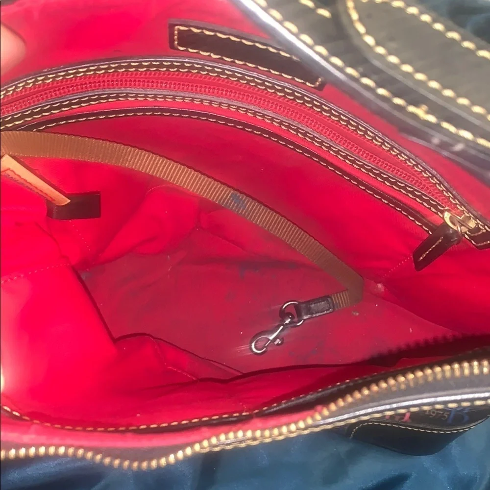 Dooney & Bourke Multicolor Logo Shoulder Bag & WALLET NOT INCLUDED